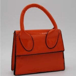 Stylish Orange Handbag